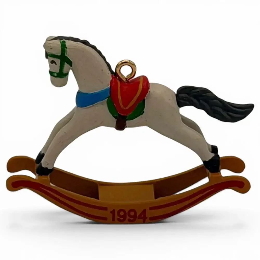 1994 Hallmark Keepsake Miniature Rocking Horse Ornament